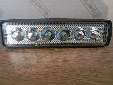 Salon: LED işıq bar (6 LED)- 2 ədəd - Ölçülər: uzunluq 15 sm, hündürlük 3,5 — 5