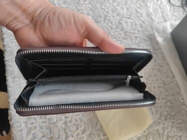 boz rəngli kişi mokasinləri: Pulqabı, Yeni — 5