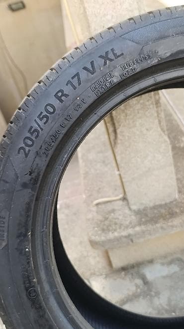 sam disk: Barum Bravuris 5HM təkər - Ölçü: 205/50 R17 - Sürət/daşıma indeksi — 1