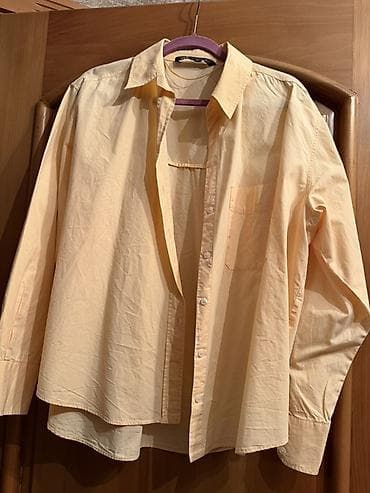 sortlar: ZARA qadın köynəkləri – Oversize kəsim - Brend: ZARA (etiketdə — 3