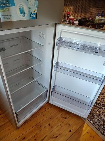 kondisoner ev: Xarab 2 qapılı Beko Soyuducu Satılır, rəng - Boz — 4
