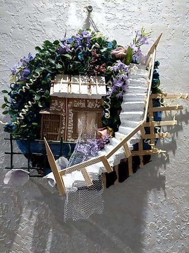 Dekorativ əl işi – divardan asılan 3D kompozisiya — 2