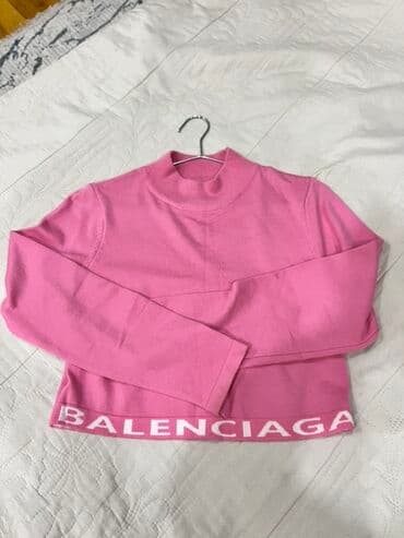 mingecevir qizil instagram: Sviter, Balenciaga, S, rəng - Çəhrayı — 2