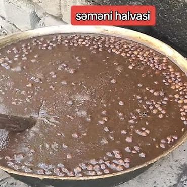 qoz lepesi: 🌱 Evdə hazırlanmış təbii SƏMƏNİ HALVASI 🍯 100% ev resepti – qatqısız — 1