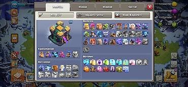 xanımlara iş: Clash of Clans hesabı – inkişaf etmiş əsas kənd və inşaatçı bazası - — 2