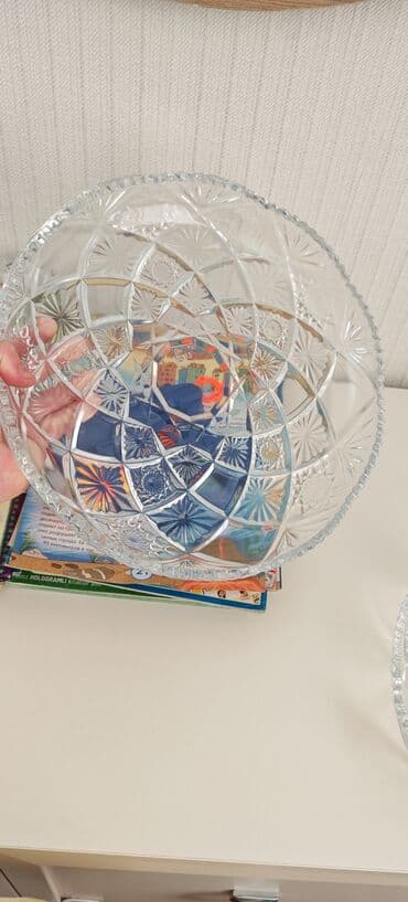 uşaqlar üçün qaşıqlı boşqablar: Kasalar, 4 ədədli dəst, Şüşə — 4