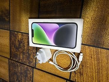 iphone 14 mini: IPhone 14, 128 GB, Qara, Simsiz şarj — 3