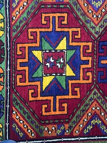 познание мира 4 класс мсо 1: Antikvar Əl İşidir, Nadir naxışlı əl ilə toxunmuş, 100% yun xalça — 3