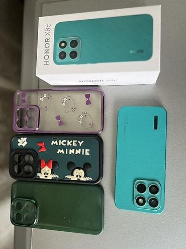 xudat telefon: Honor X8c, rəng - Mavi, Barmaq izi — 1