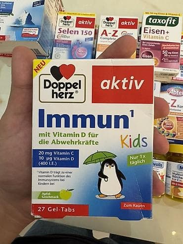Doppelherz aktiv Immun Kids – uşaq immuniteti üçün çeynənilən