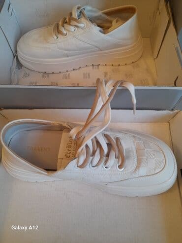 fitnes üçün qadın krosovkaları: Ölçü: 37, rəng - Ağ, Yeni — 1