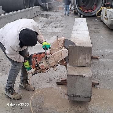 qapi ve pencere: Beton və dəmir-beton kəsimi xidməti - Kəsim növləri: döşəmə, divar — 9