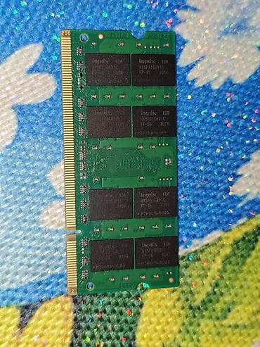 notebook temiri: Operativ yaddaş (RAM) 2 GB, < 1333 Mhz, DDR2, Noutbuk üçün — 2