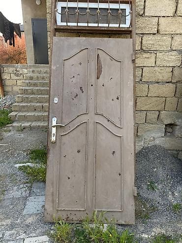 Dəmir giriş qapıları və qutu dəstləri - Material: tammetal (dəmirdən