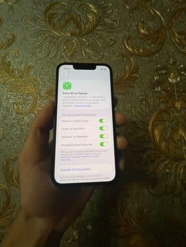 telefon mikrofonu: IPhone 13 mini, 128 GB, Qara, Face ID, Simsiz şarj — 8