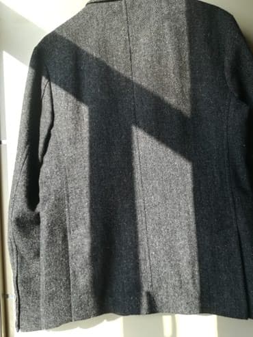 drap paltolar erkaklar uchun: Az geyinilmis yaxşı vəziyyətdə 50 razmer (M) pencək slim fit modeldi — 4