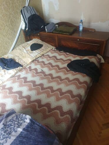 işlenmiş mebeller satilir: İkinəfərlik çarpayı, Dolab, İşlənmiş — 2