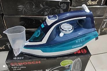 buxar utu: Utu ütü Bosch 2200 watt aldtigi keramik 330 ml su tutumu Guclu par — 2