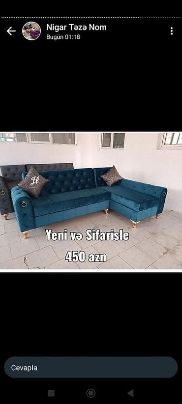 kunc divan satilir: Künc divan, Yeni — 1