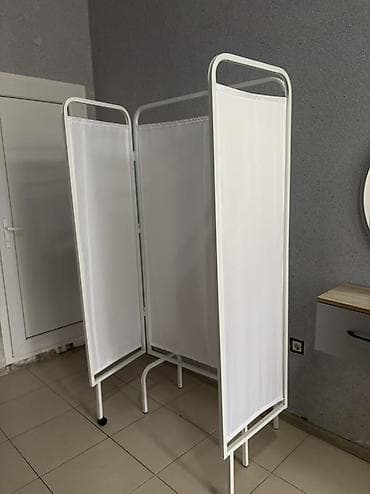 3 bölməli tibbi məxfilik paravanı - Konstruksiya: Ağ rəngli, toz boya lalafo.az -da 3 bölməli tibbi məxfilik paravanı - Konstruksiya: Ağ rəngli, toz boya