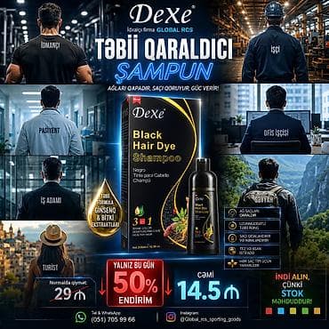 qəd: Saç şampunu, Hər növ saçlar üçün — 4