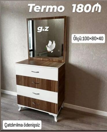 угловой туалетный столик: Новый, Трюмо — 1