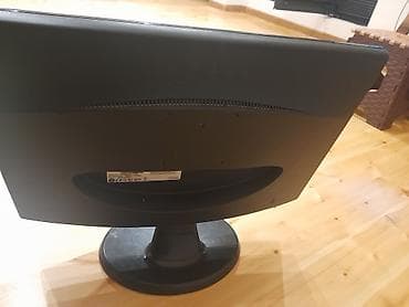 Monitorun üzərində /Vga kabeli/Vga to Hdmi ötürücü kabeli/Güc kabeli
