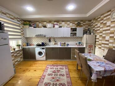 studio menziller: 4 otaqlı, 88 kv. m, Yeni təmirli — 15