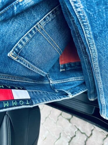 wolt kurtka: Kurtka, Cins, Qış, Tommy Hilfiger, XL — 2