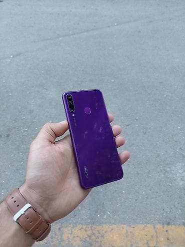 Huawei Y6p, 64 GB, rəng - Bənövşəyi, Düyməli, Sensor, Barmaq izi — 1