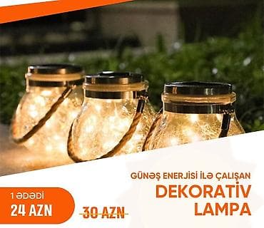 lamba: Yeni, Günəş lampası, Zəmanətsiz, Ünvandan götürmə, Ödənişli çatdırılma — 3