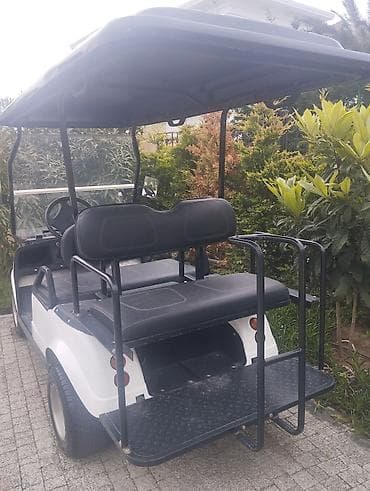 mini avtomobil: Elektrik qolf karı – 2+2 yerlik, ağ rəng Xüsusiyyətlər: - Elektrik — 5