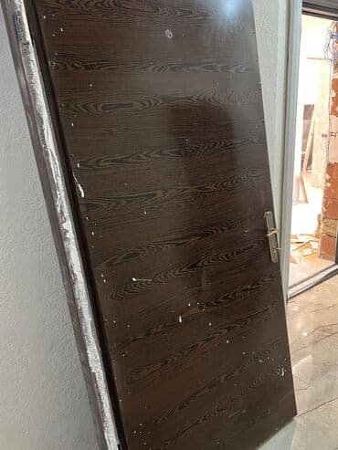 Напольные покрытия: Daxili qapı dəsti - Material: MDF/taxta əsaslı panel, iki tərəfi — 5