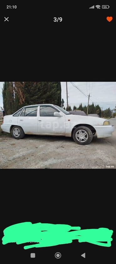 naxcıvan maşın elanları 2022: Ağ rəngli sedan, arxa ötürücülü. 4 qapı, 5 yerlik salon. Xarici — 1