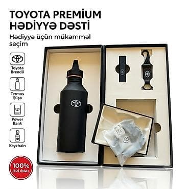 icki: Toyota Premium Hədiyyə Dəsti – Orijinal Brend Aksesuarlar. Toyota — 1