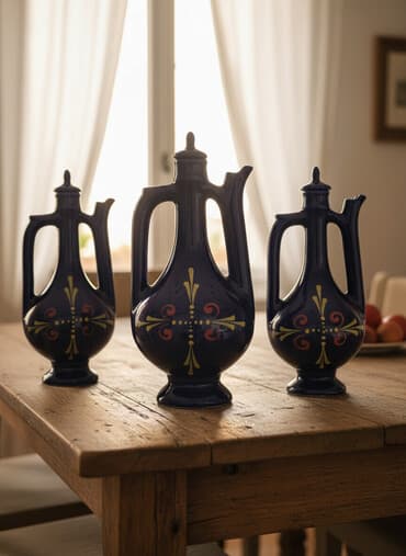 unique qazan desti: Rəng - Göy, Keramika, 3 — 1