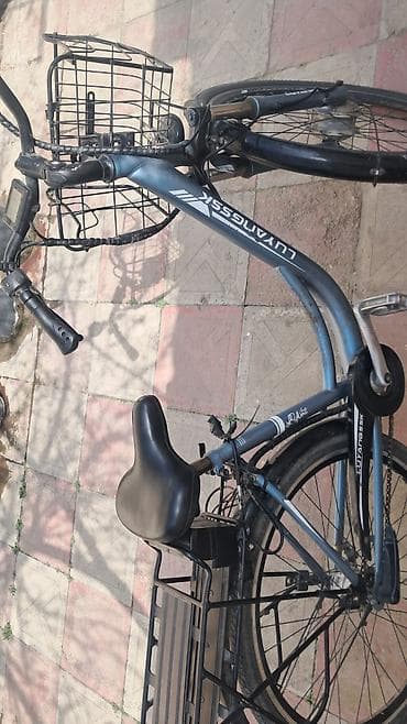 Musiqi alətləri: Şəhər tipli elektrik velosipedi Xüsusiyyətlər: - Ön təkərdə elektrik — 6