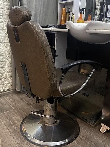 Кушетки: Б/у, Кресло для стрижки — 2
