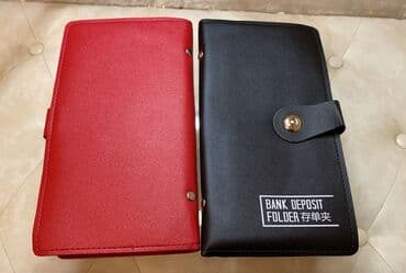 Qab-qacaq və mətbəx ləvazimatları: Bank Deposit Folder – bank kitabçaları, qəbzlər, kartlar və sənədlər — 5