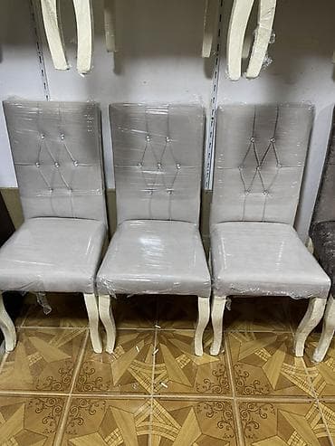 par: Qonaq otağı üçün, Açılmayan, Dördbucaq masa, 6 stul — 4