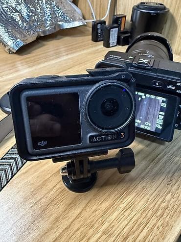 FAW: Dji osmo action 3 Temiz istifade olunub Uzerinde butun aksesuarlari — 1