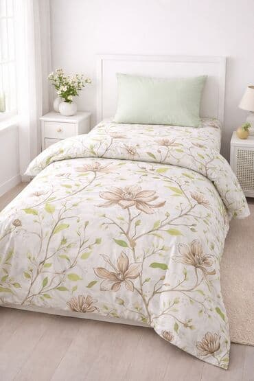 Yeni Böyüklər üçün Bir nəfərlik 4 fəsil Pambıq Pastel dəsti, Ünvandan götürmə