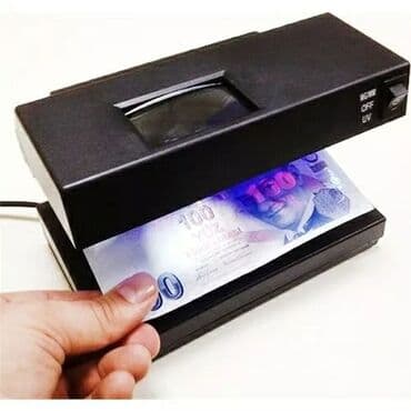 Pul yoxlayan Pul detektoru Saxta pul detektoru Mağazalarda marketlərdə