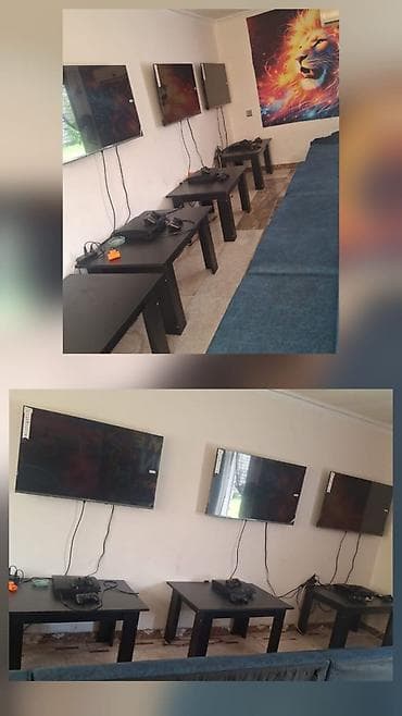 Restoran mebeli: Tecili Satilir. 4 eded PS4 jostiklari icerisinde 30 dan cox oyun. 4 — 1