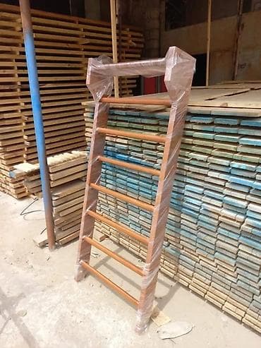 Велосипеды: İdman üçün taxta İsveç divarları (turnik-lestənka) - Material — 5