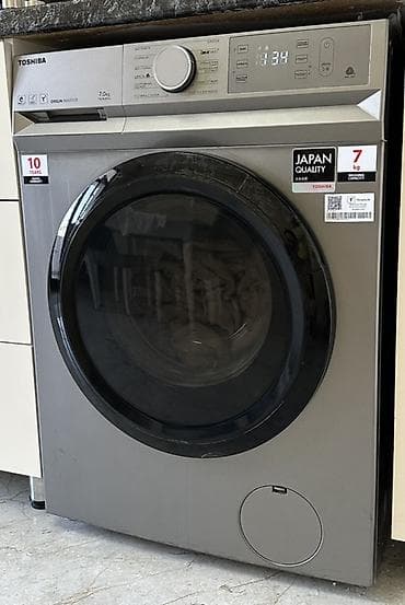 i 7: Paltaryuyan maşın Toshiba, 7 kq, İşlənmiş, Avtomat, Qurutma var — 1