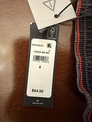 tetris qiymeti: Tommy Hilfiger uşaq cins şalvarı - Model: Pull-On jogger tipli cins - — 4