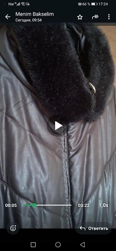 smart saat apple: Qadın kurtkası – tünd qara rəng 250 manata alınıb. Mex hissəsi çıxır — 3