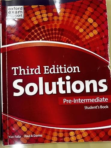 Məhsul: Oxford University Press – Solutions Third Edition — 1