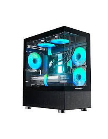glorious model o: Sevenhero Gaming K05 BK Case - Forma-faktor: Mid-Tower - Material — 1